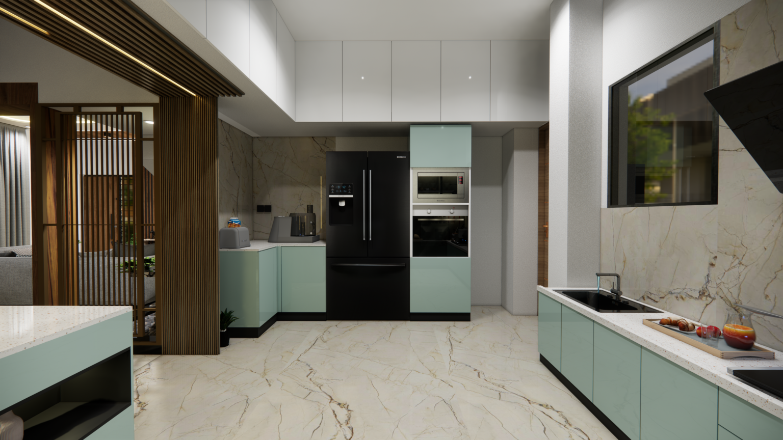 Pantry Modular Kitchen - Home One Interior & Furniture